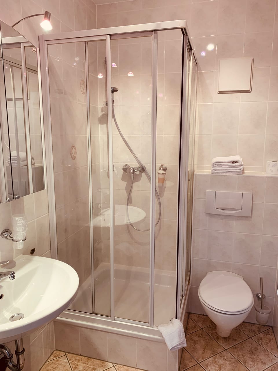 Suite, 1 Bedroom | Bathroom | Shower, hair dryer, slippers, towels