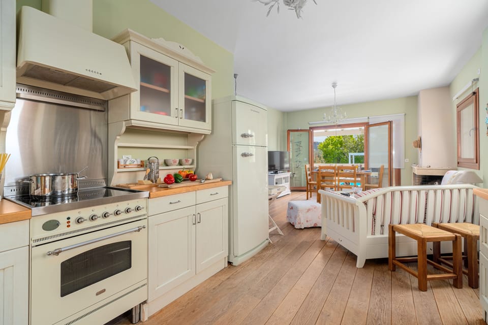 Villa, 4 Bedrooms, Private Pool, Sea View | Private kitchen | Full-size fridge, oven, stovetop, dishwasher