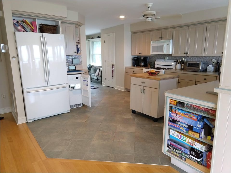 Kitchen...but wait we have GAMES! and an ice machine.