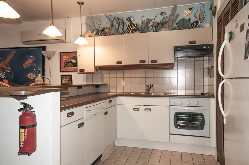Well-equipped kitchen
