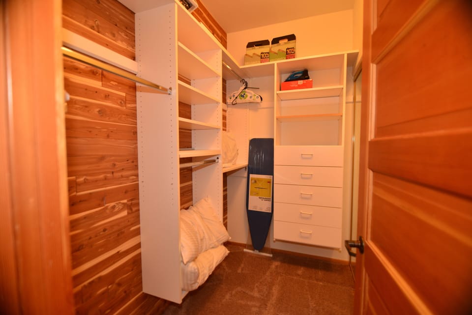 Master Bedroom Walk In closet