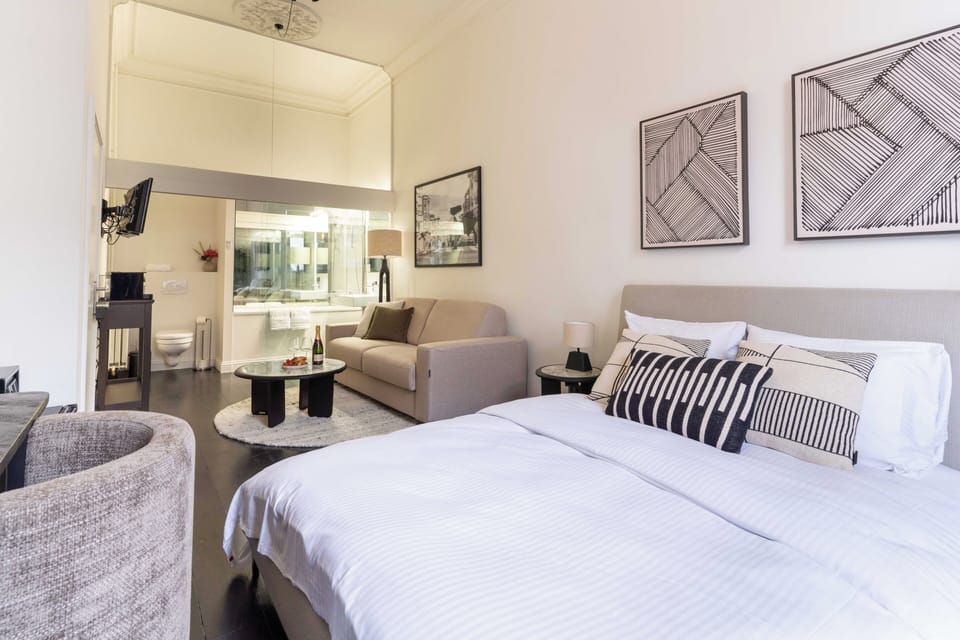 Double Room | Premium bedding, in-room safe, individually decorated, desk