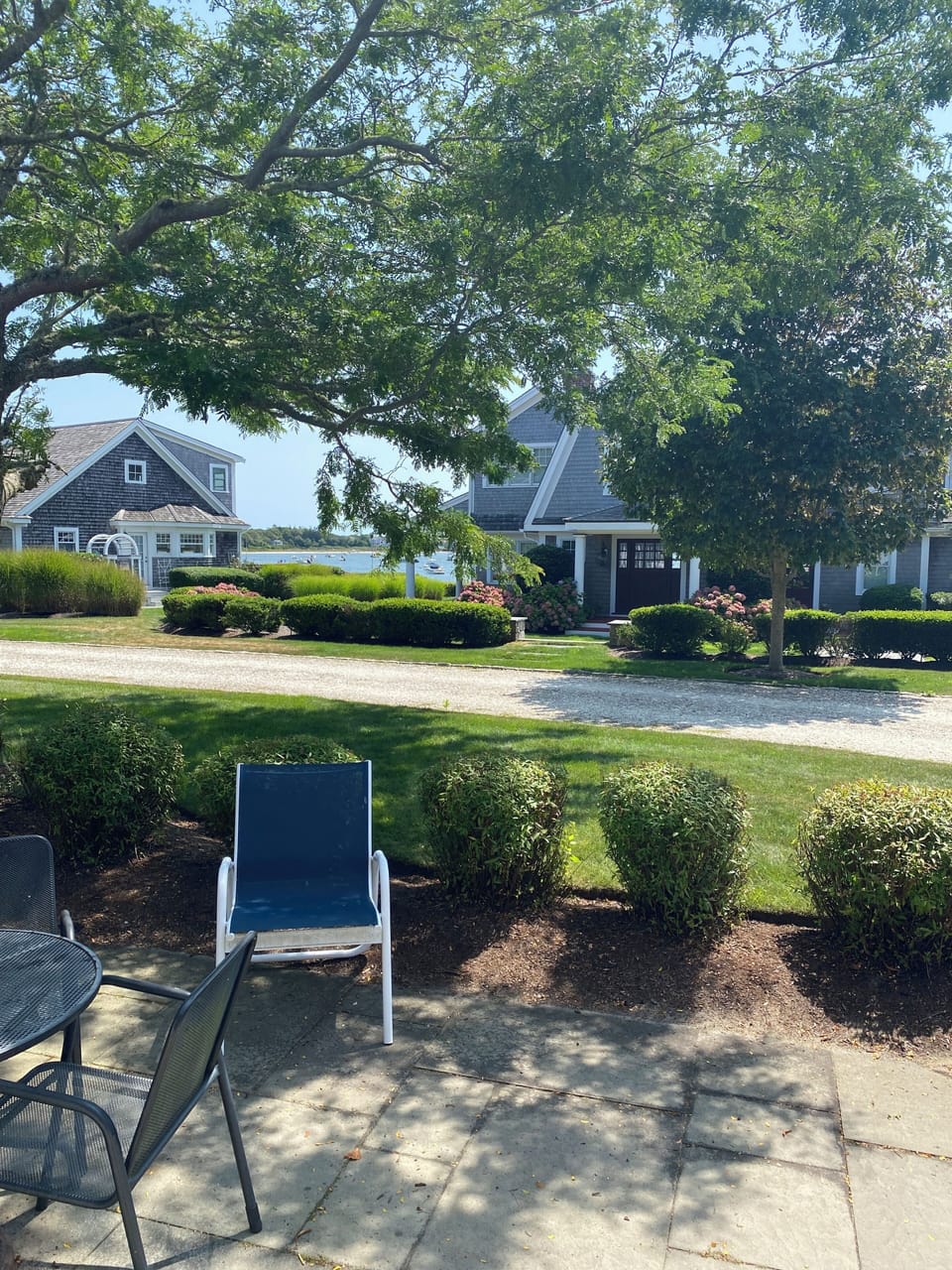 View from patio