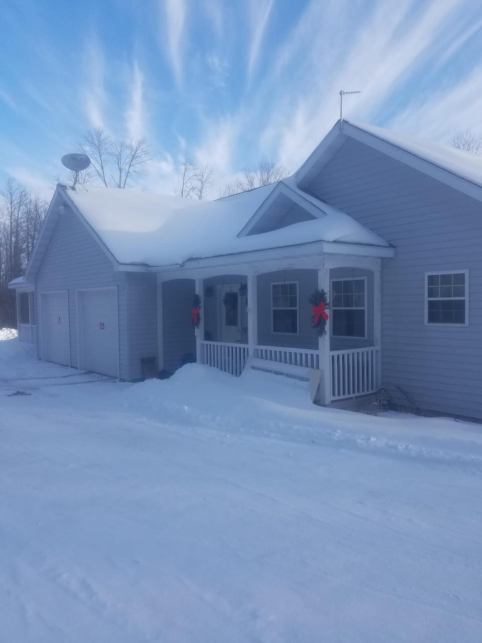 front of unit