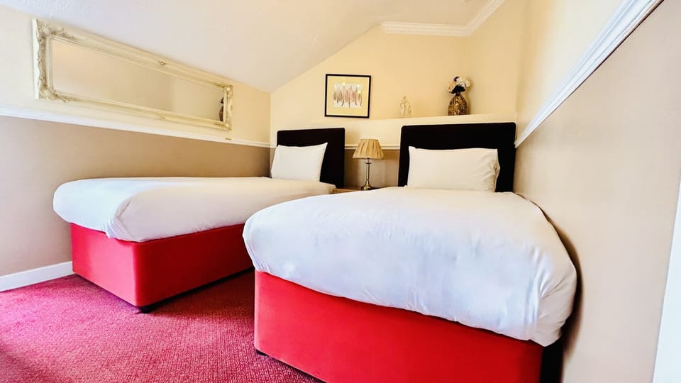 Twin Room | Down comforters, blackout drapes, WiFi (free)