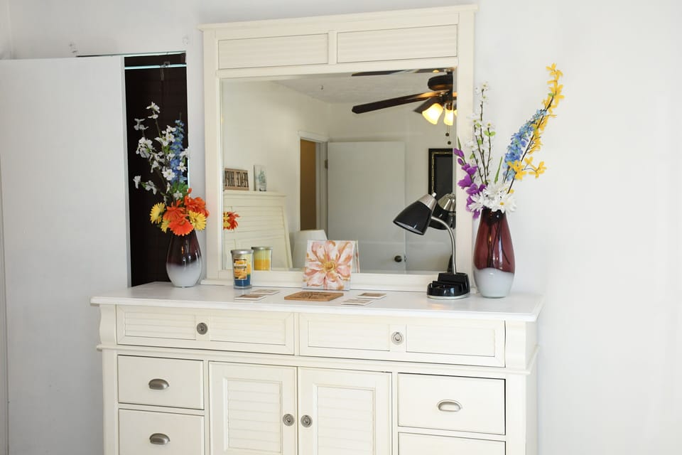 Large Master bedroom with bathroom 