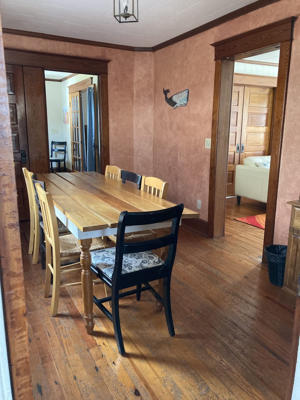 Dining Room with Cypress Dining Table