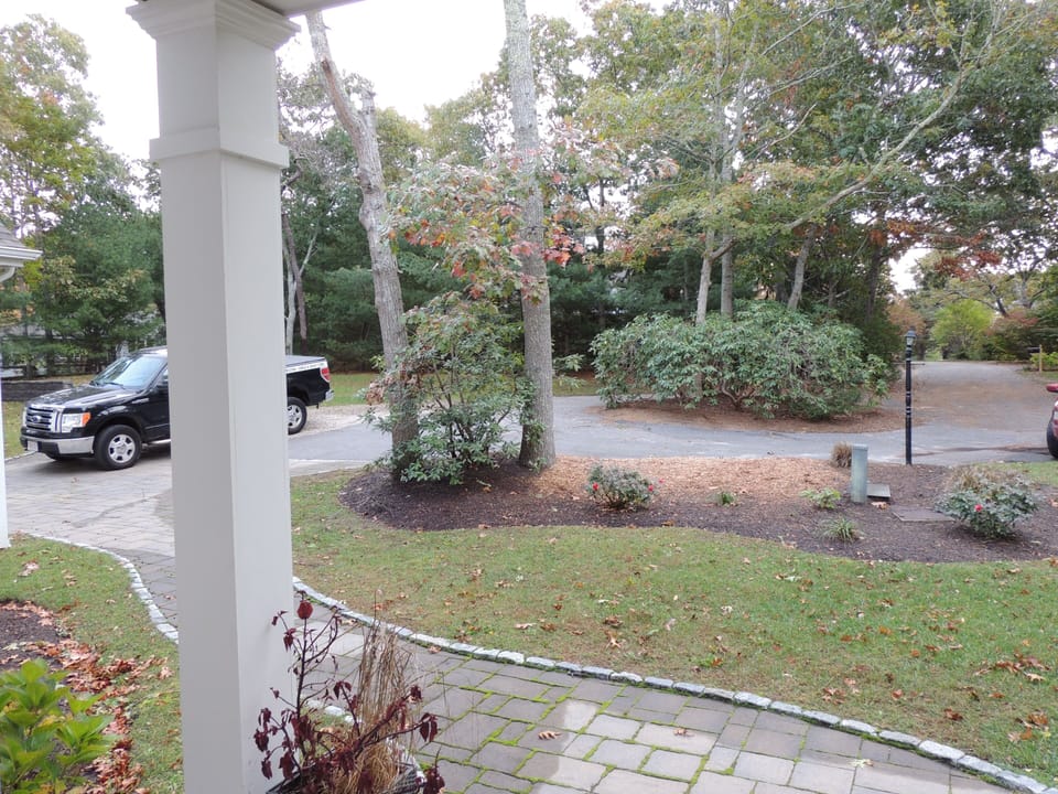 view from the front door - quiet street - great for young kids and biking