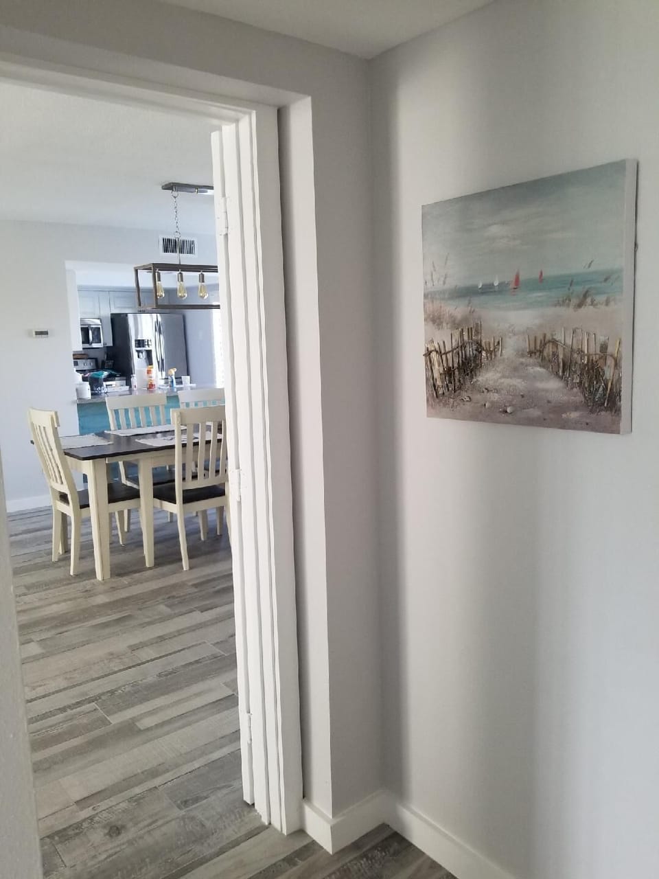 Master bedroom entrance