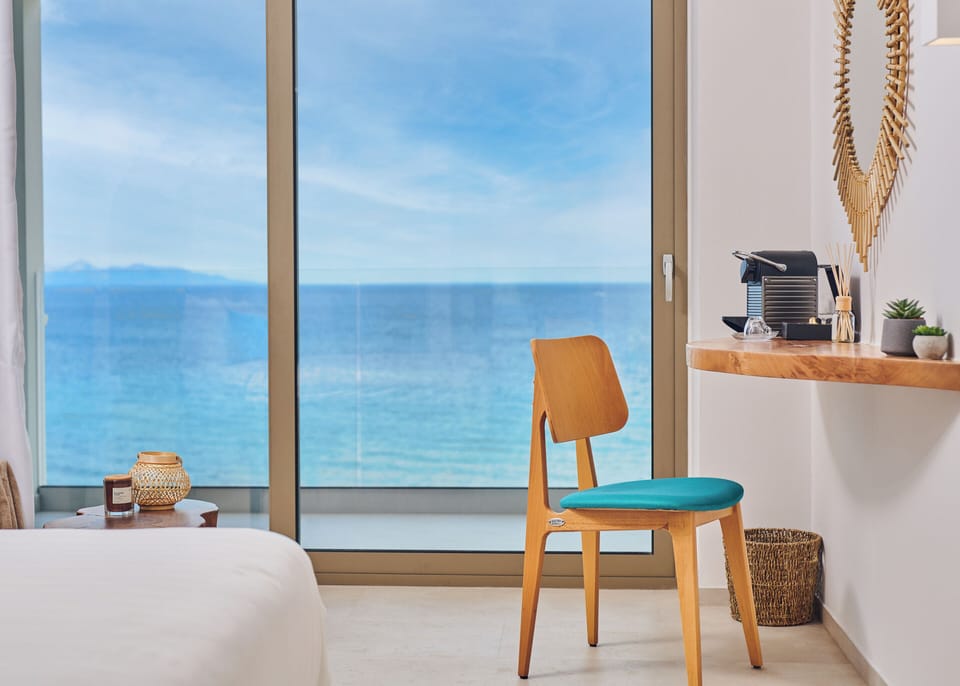 Superior Suite, Sea View | 1 bedroom, Egyptian cotton sheets, premium bedding, memory foam beds