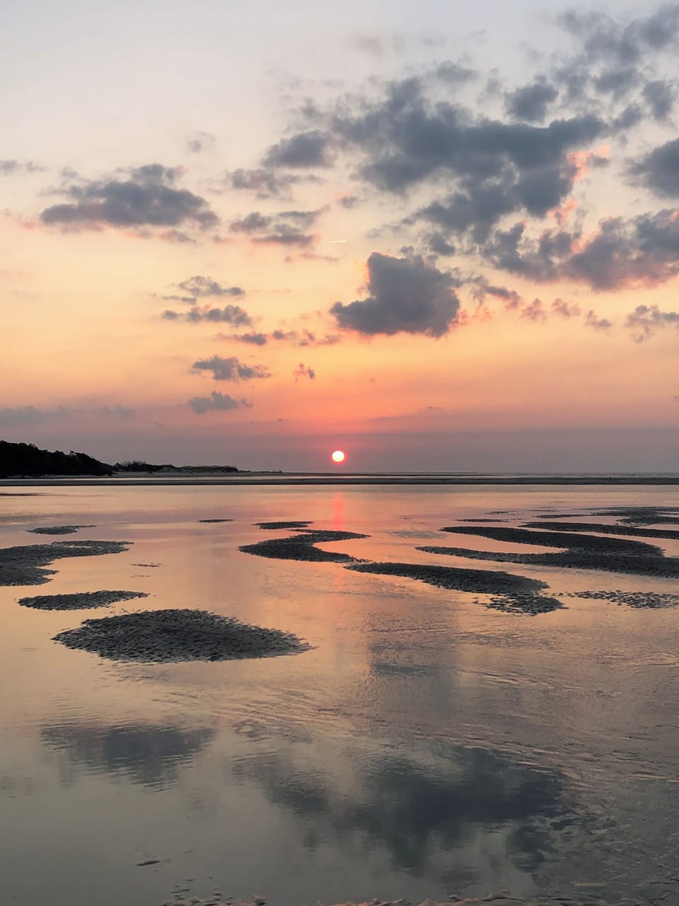 Sunrise on the beach