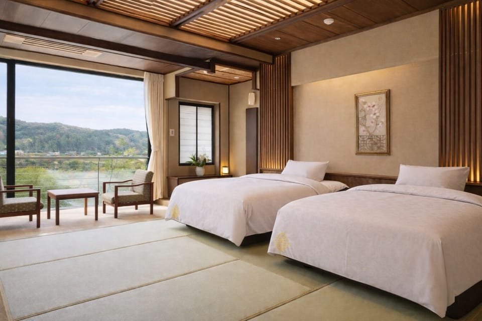 Superior Japanese Style Room, Non Smoking | In-room safe, blackout drapes, WiFi (free), bed sheets