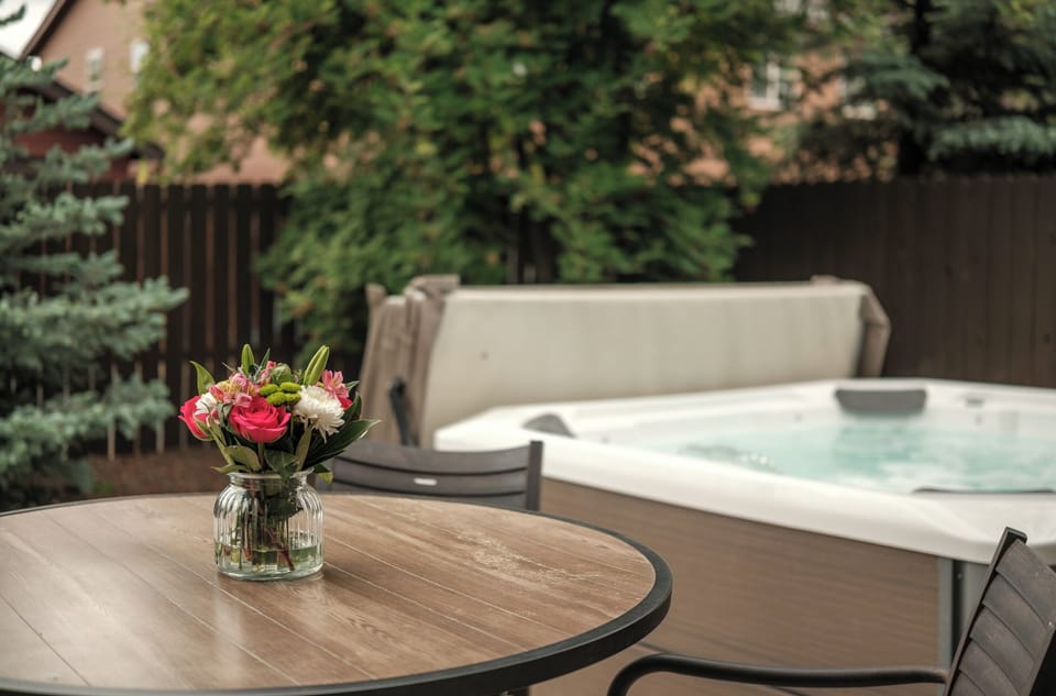 Not your average spa. This is a HOT SPRNGS LUXURY spa features powerful high-jet hydro massage for deep relaxation after a day of adventure, turning every day into a dreamy escape