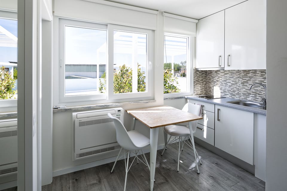 Deluxe Studio Suite, 1 Double Bed, Non Smoking, City View | Individually decorated, individually furnished, desk, soundproofing