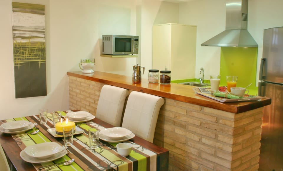 Apartment, 2 Bedrooms (Cadenas) | Private kitchen | Full-size fridge, microwave, stovetop, dishwasher