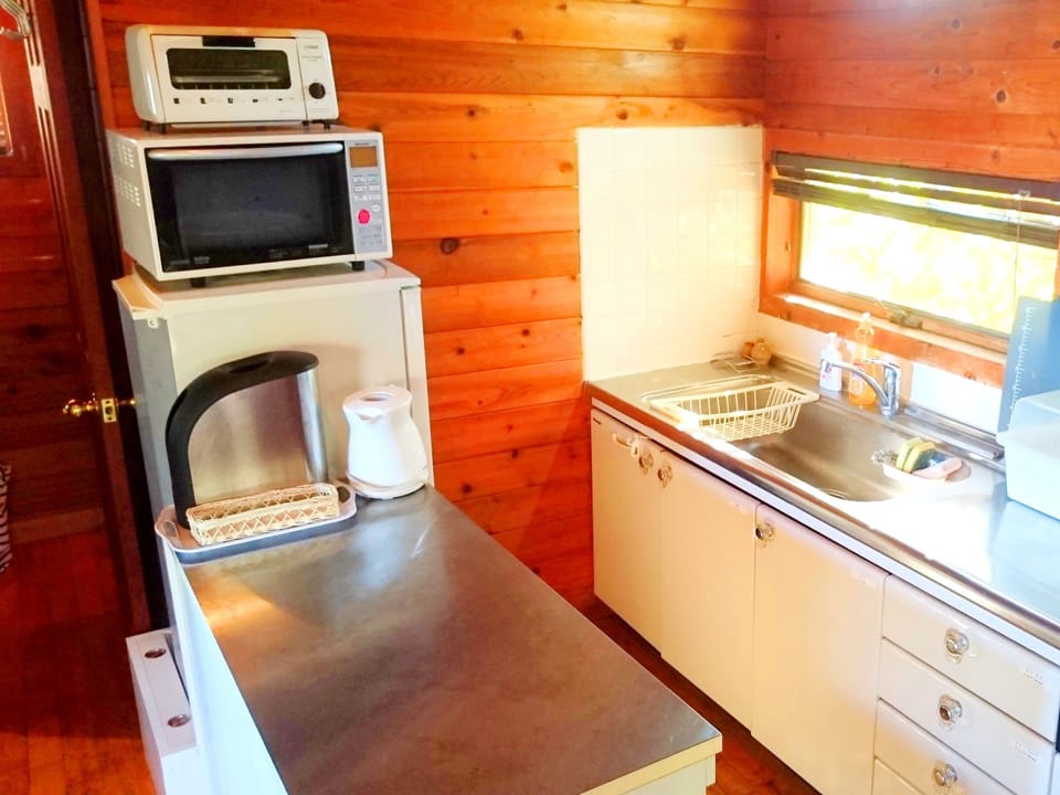 Cottage, Non Smoking, Ocean View | Private kitchenette | Fridge, microwave, stovetop, toaster