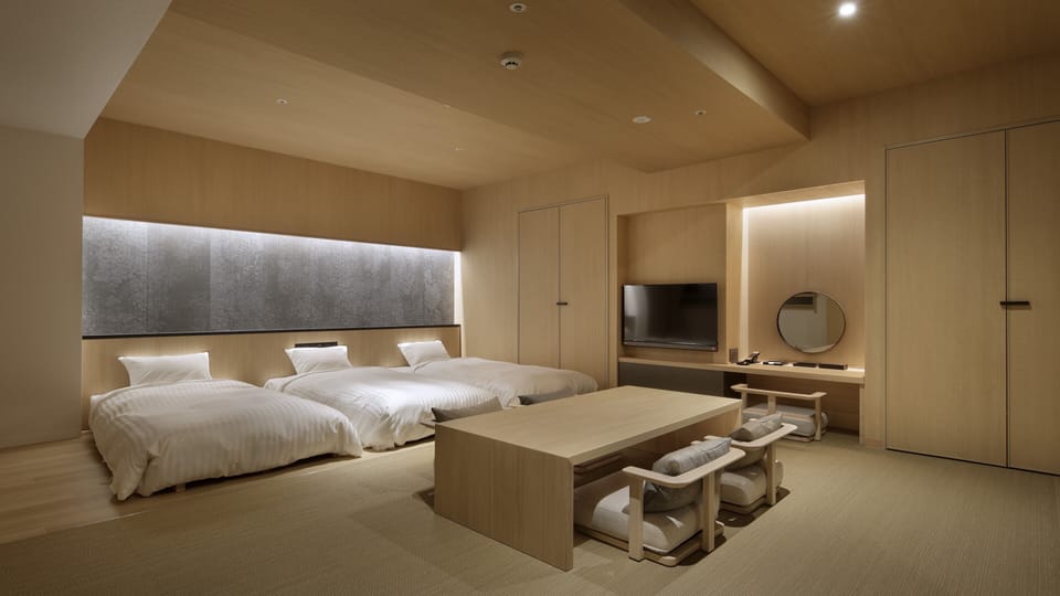 Japanese Modern Room A | In-room safe, individually decorated, desk, laptop workspace