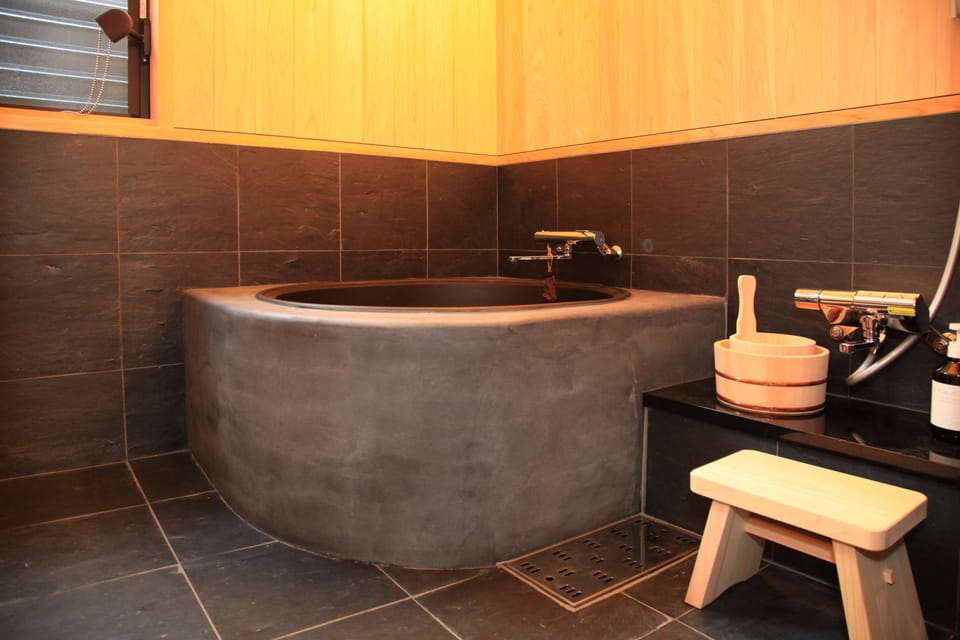 Private Vacation Home | Bathroom | Separate tub and shower, deep soaking tub, free toiletries, hair dryer