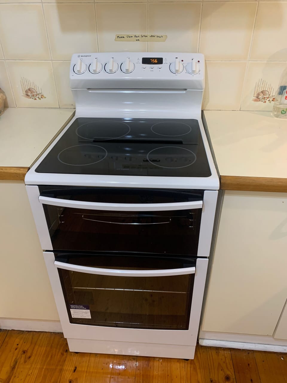 New stove and oven 