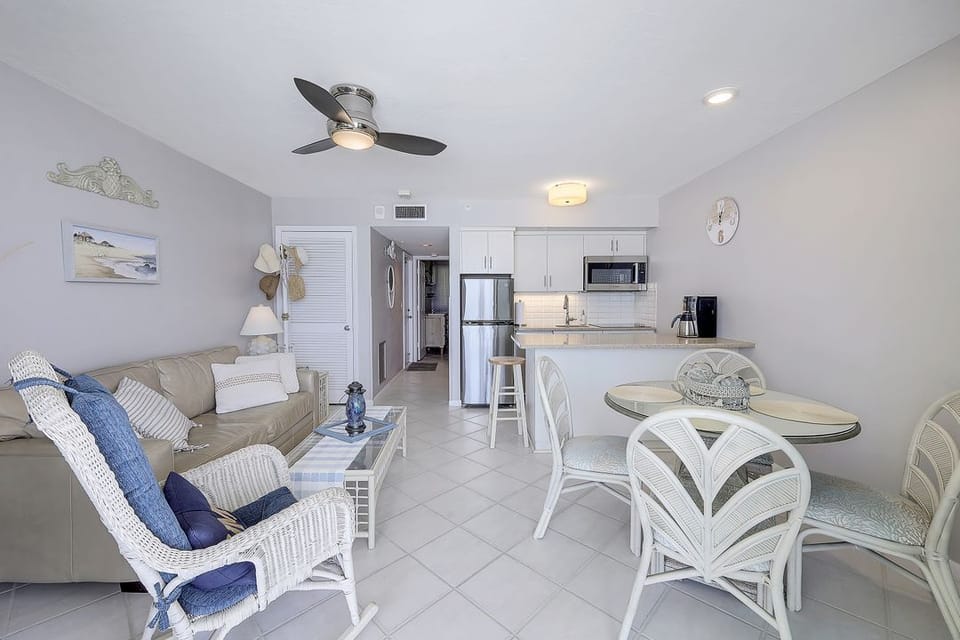 Living space with hallway
