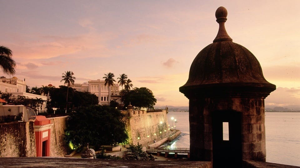 View of La Fortaleza palace (US oldest governor's mansion) in Old San Juan