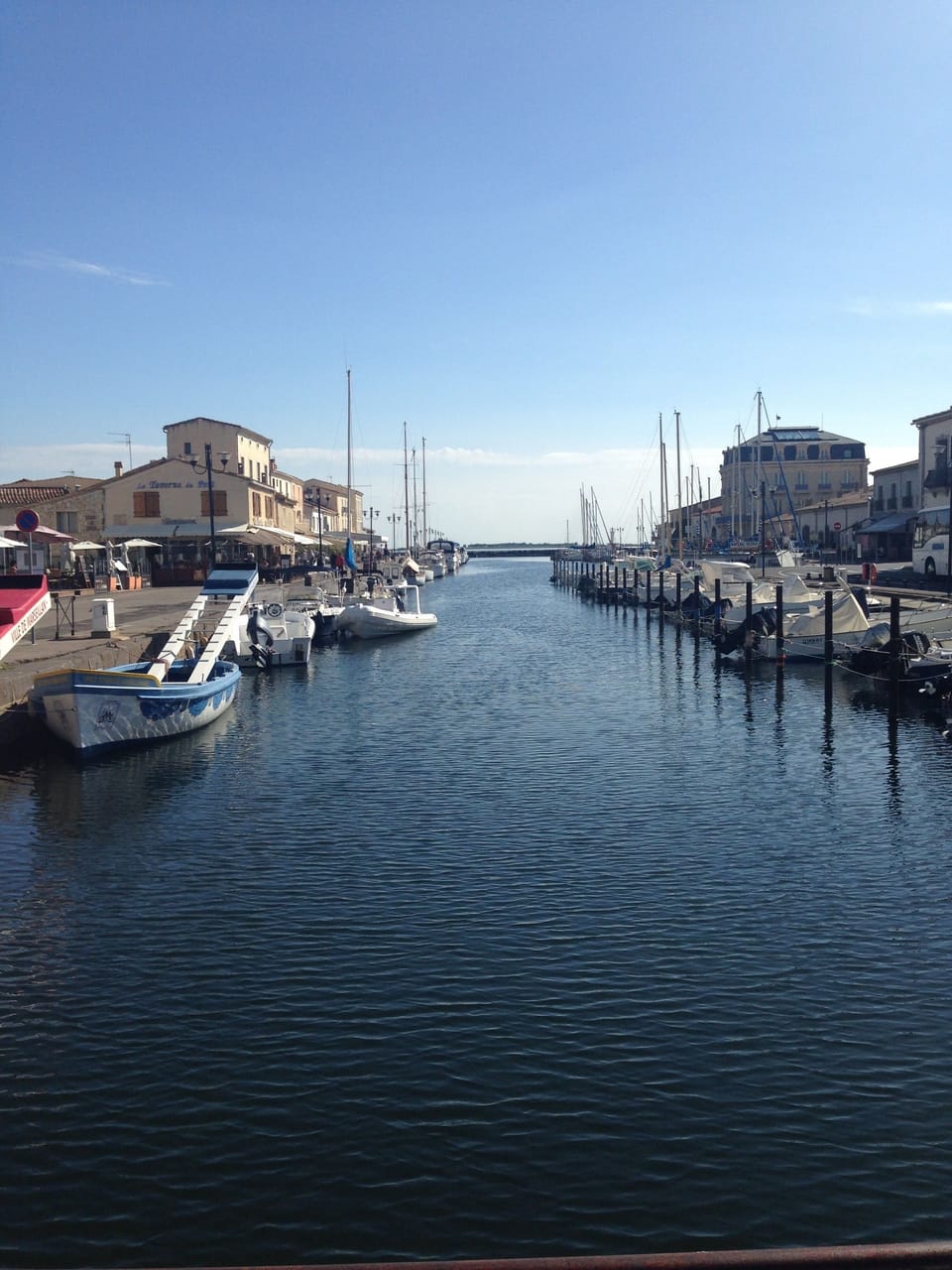 Cycle track to Sete