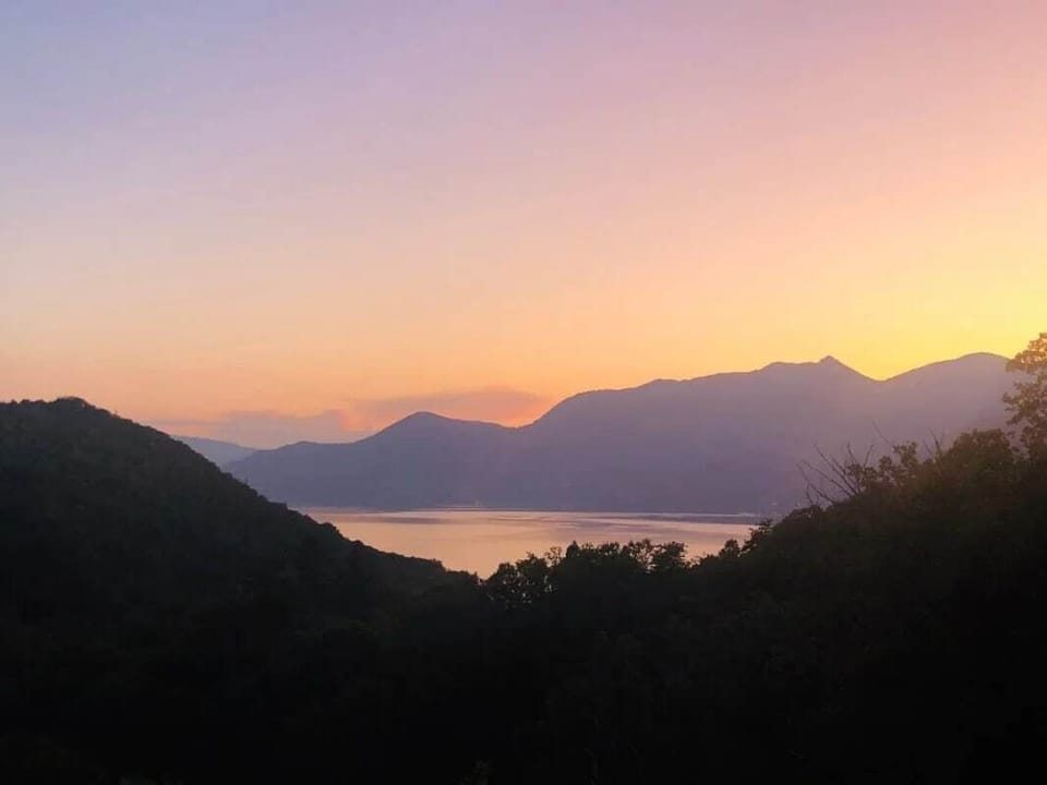 Incredible sunsets from the terrace