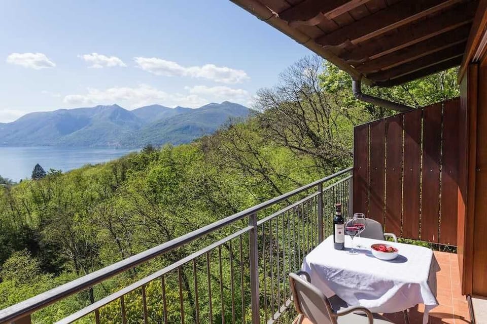 Private balcony from the master bedroom
