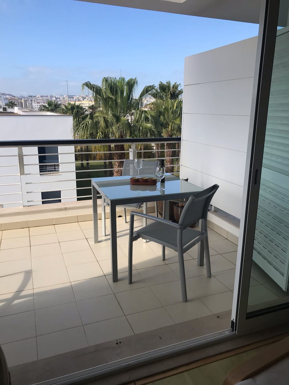 Balcony table and chairs