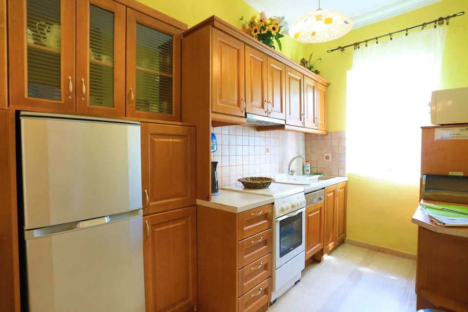 fully furnished kitchen