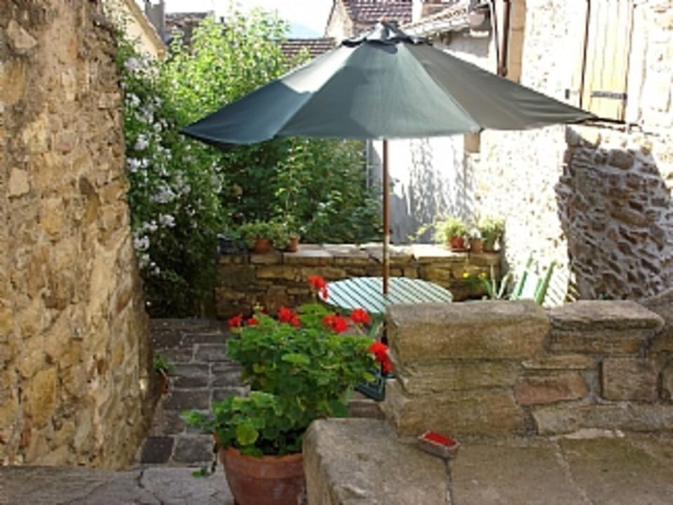 Terrace in front of the house