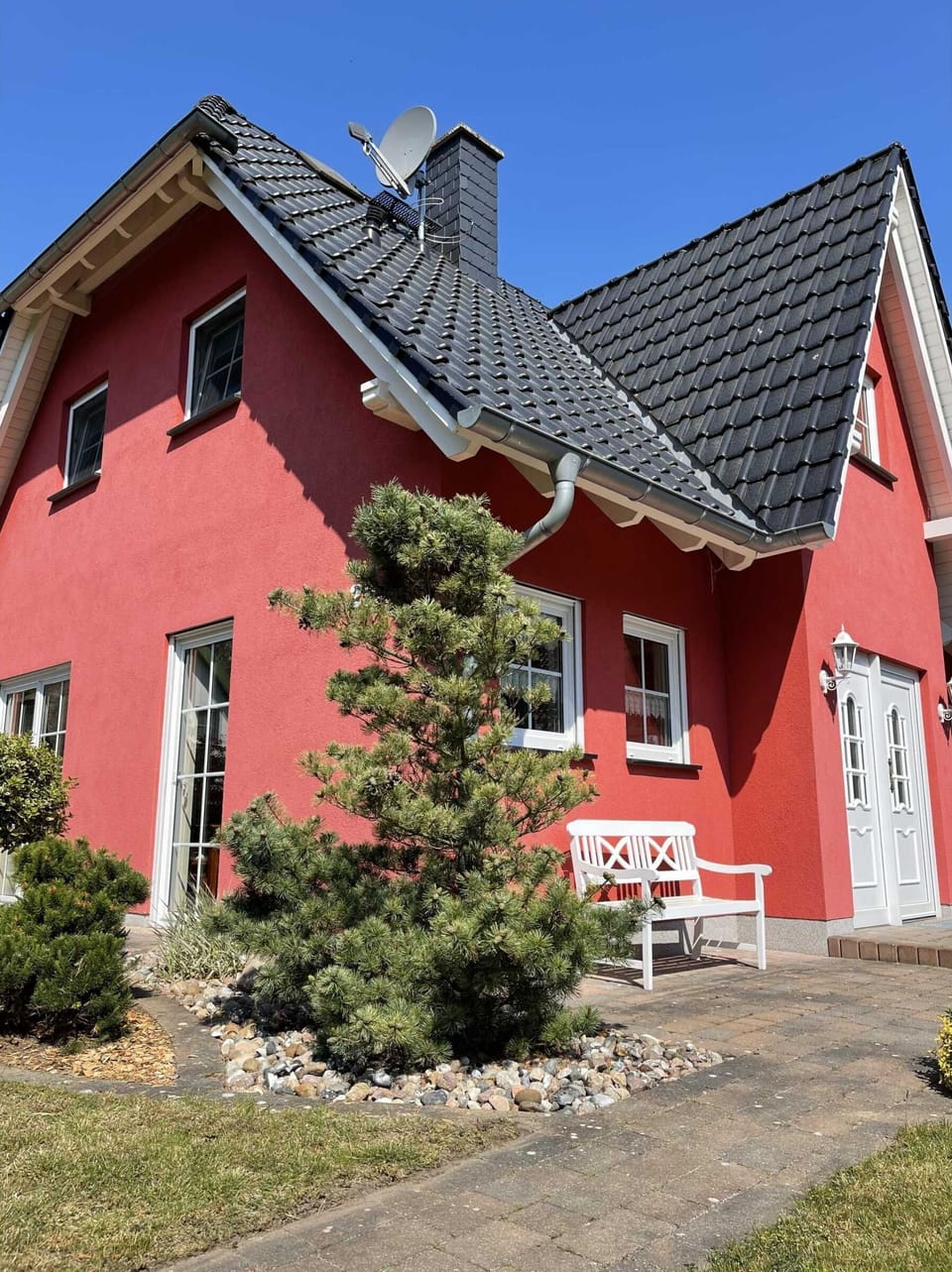 Schüßler house The red house - Schüßler Apartment in Trassenheide