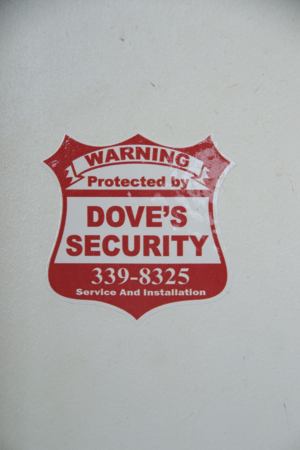 Security system for peace of mind