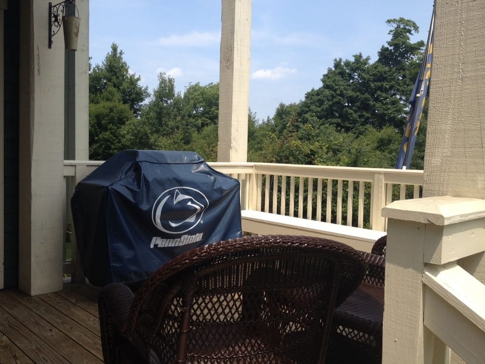 Great place to grill steaks and burgers... propane provided! 