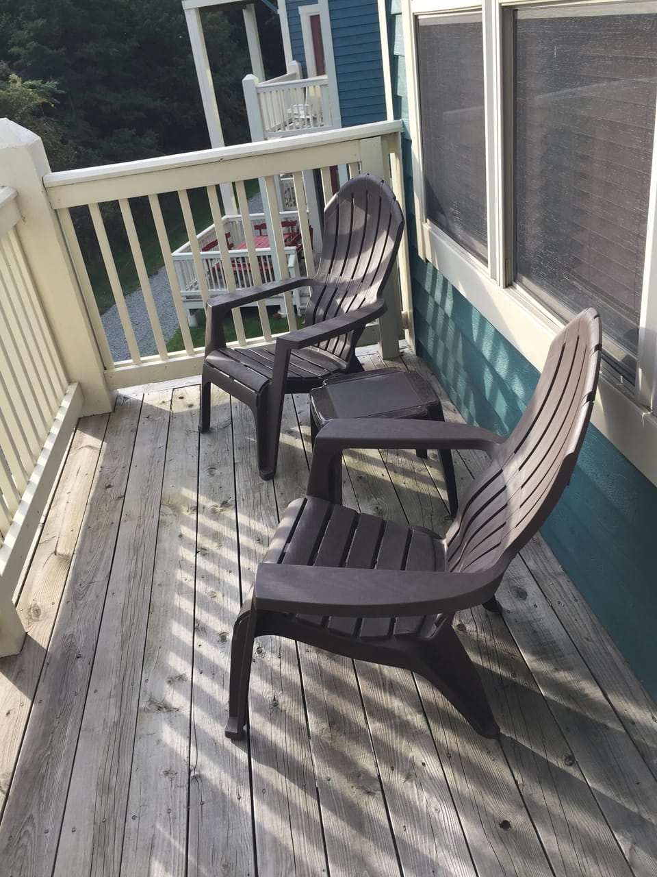 Have morning coffee in peace watching the sunrise on the master bedroom balcony