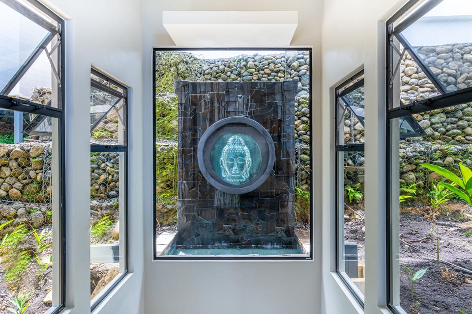 Our Celadon Buddha fountain