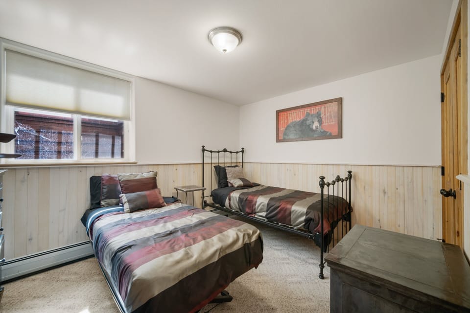 Twin Bedroom on lower level