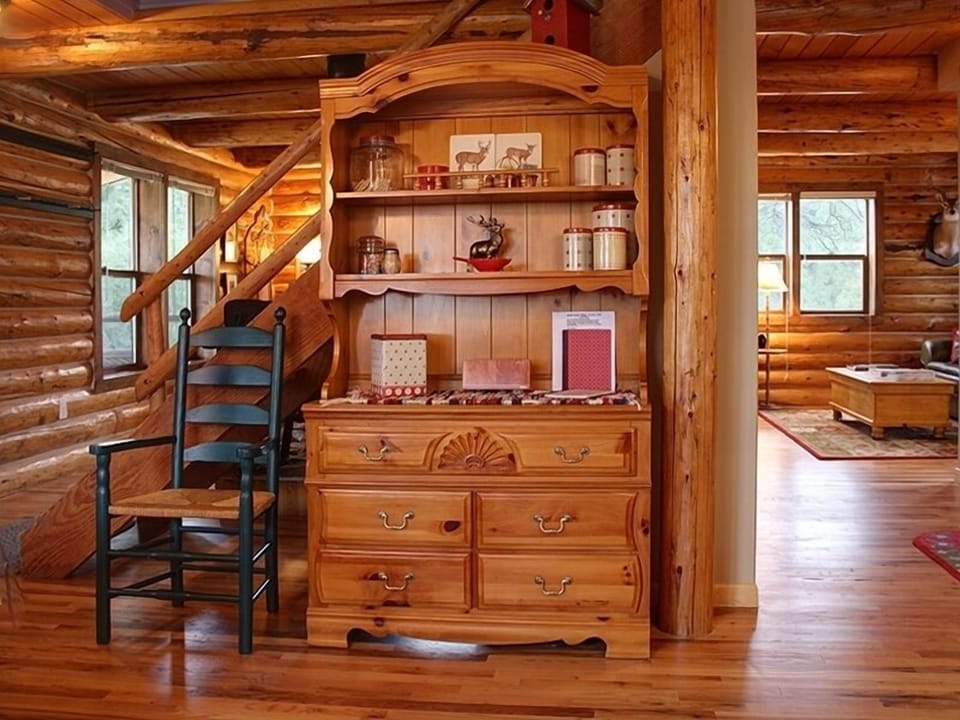 Looking at the Family Room from the Dining Room