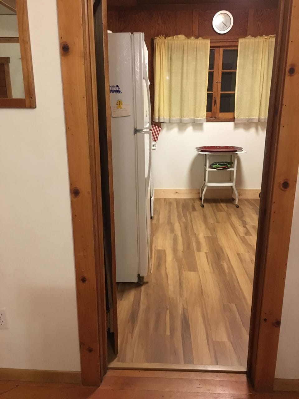 New COREtec Luxury Vinyl Flooring in Kitchen