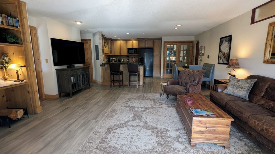 BC West Condo A-2 living room & kitchen