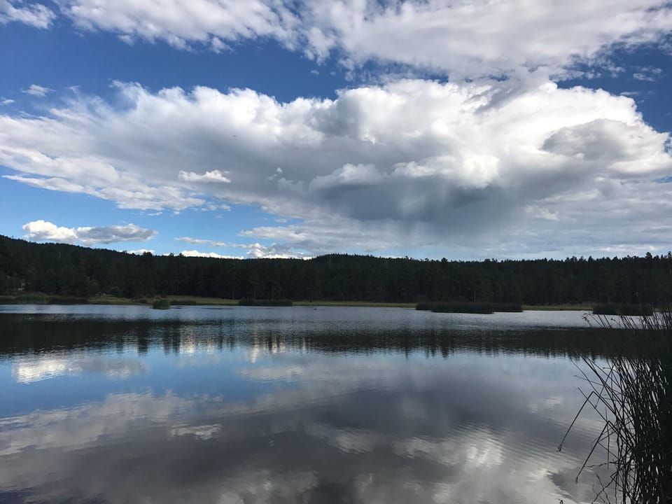 Lake Odel in Munds Park, fishing allowed