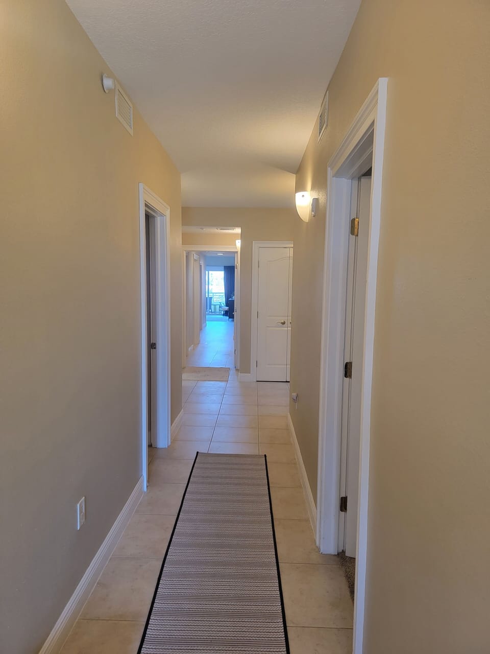 Entry hallway to Condo 