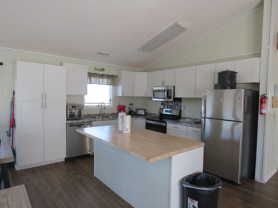 Fully stocked kitchen with everything you need 