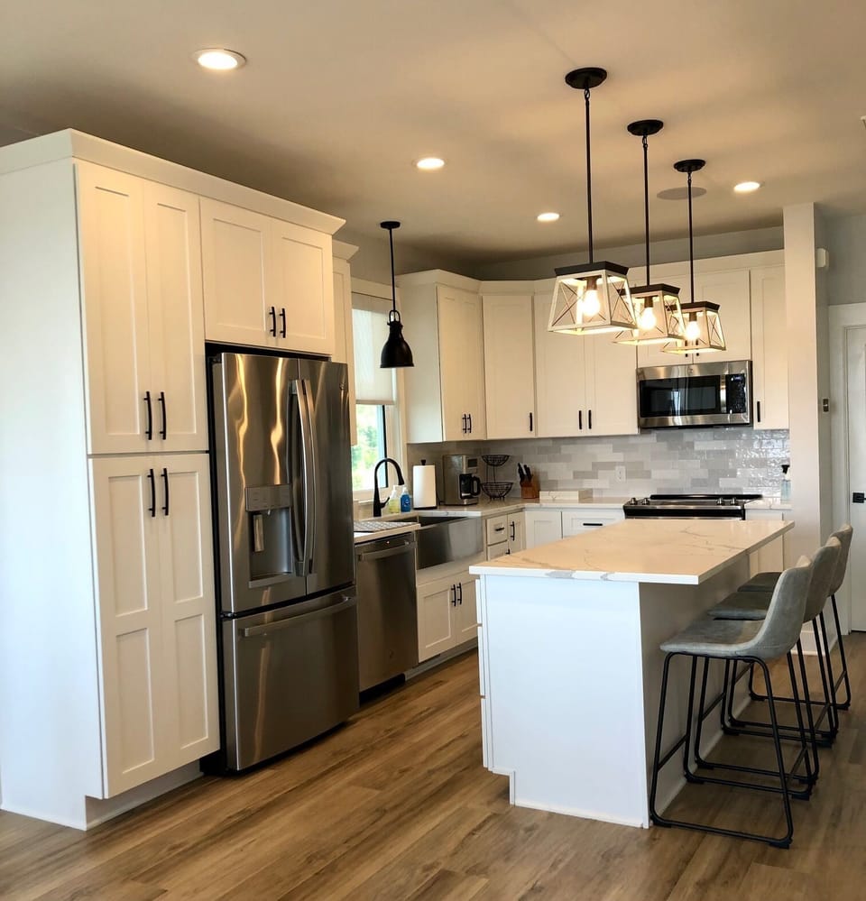 Well-stocked kitchen