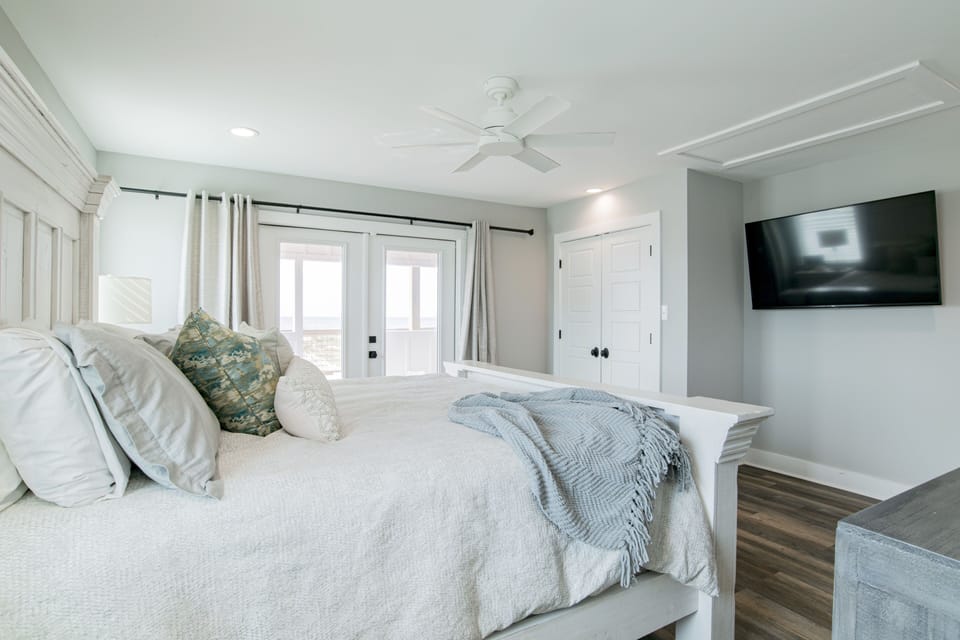 SE Primary Bedroom with 55" T.V.!