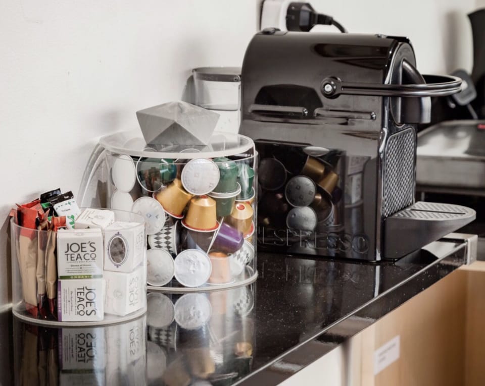 Espresso coffee machine.