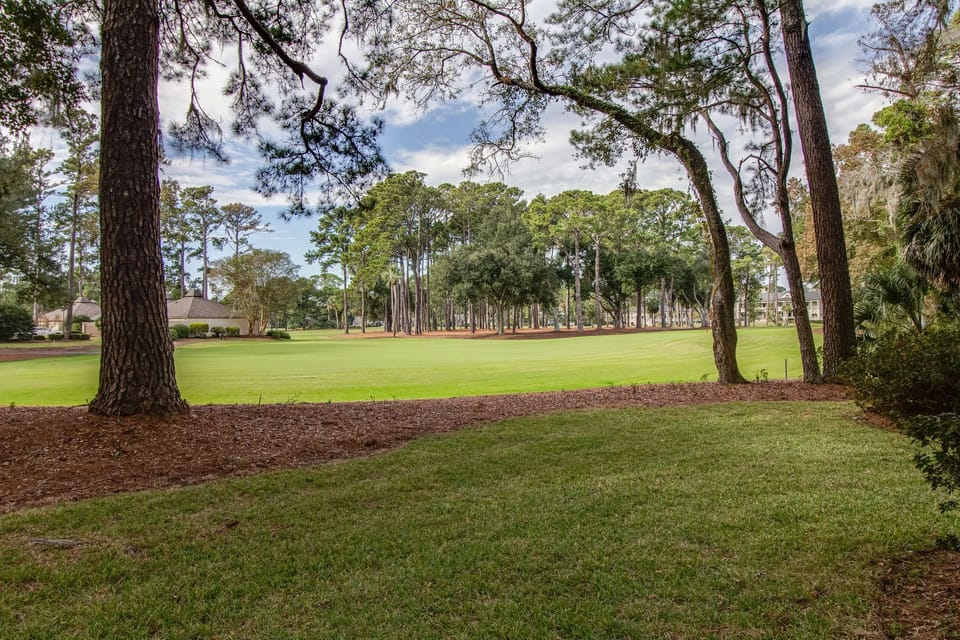 Upstairs Master View of Harbour Town Golf Links Holes 1, 9, 10, and 16