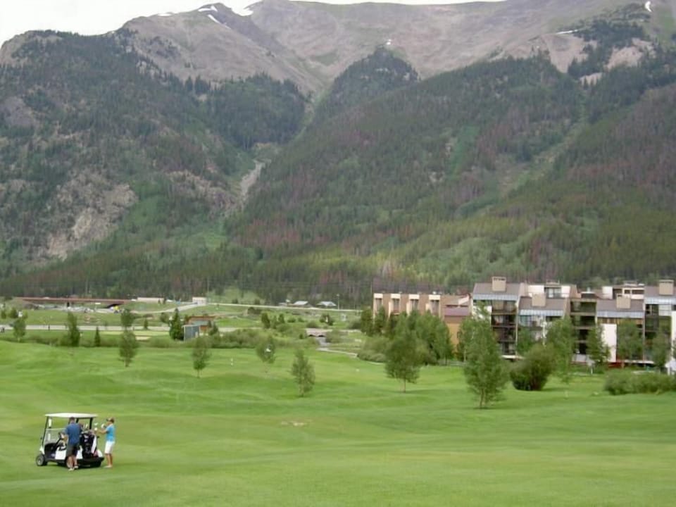 View of the building from the Golf Course