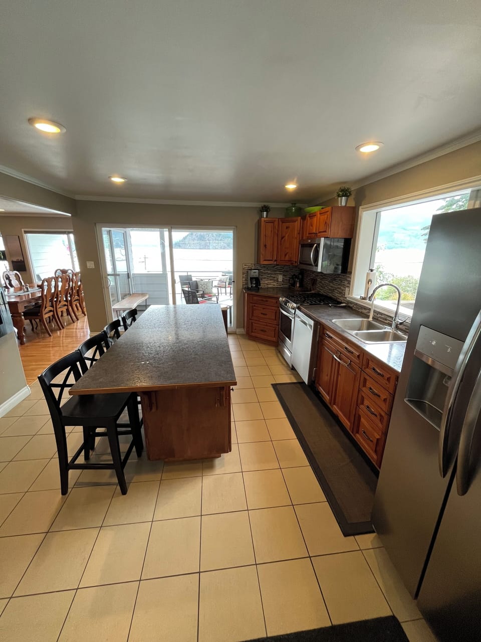 Kitchen with A/C mini split