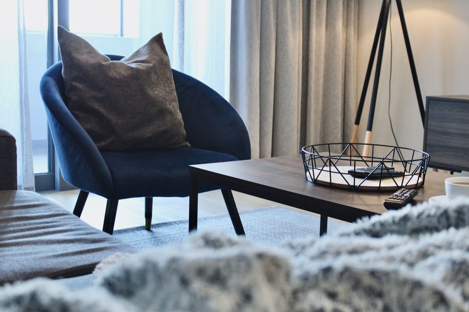 Classic Apartment, 2 Bedrooms | Living area | Smart TV